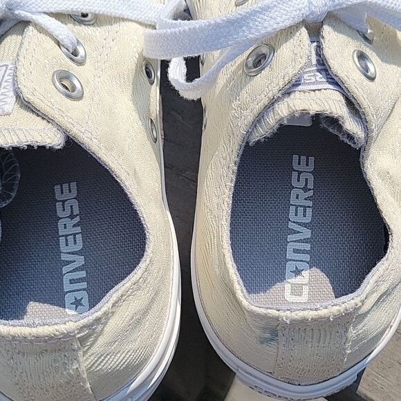 Converse All Star Yellow low top size 7 - Picture 4 of 8